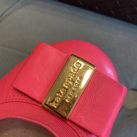 kate spade Shoes - Kate Spade Pink Bow Accent Women's Accessory